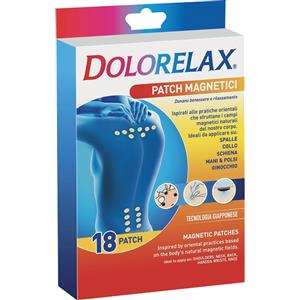 Dolorelax Patch Magnetici 18 Pezzi - Sollievo dal Dolore Muscolare con Tecnologia Magnetica
