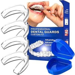 Claglamatree Bite Dentale Anti-Digrignamento, Protezione Dentale Morbida per la Notte e Protettore Buccale Riutilizzabile