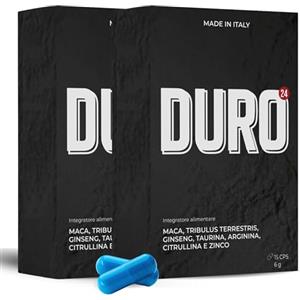 LYBID'OR Integratore Alimentare - Formula Naturale con Maca, Tribulus Terrestris, Ginseng, Arginina, Citrullina, Taurina e Zinco (2pz)