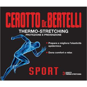 Kelemata Cerotto Dr. Bertelli Sport 3 Pezzi - Azione Protettiva ed Elasticizzante con Ingredienti Naturali
