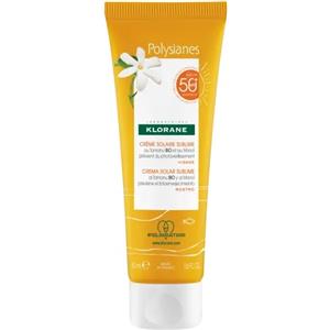 Klorane Les Polysianes Crema Solare Sublime Viso SPF 50 con Tamanu BIO e Monoï - 50ml