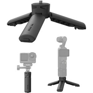 TELESIN Mini Treppiede per Insta360 Luna Ultra DJI Osmo Pocket 4P/4/3 | Apertura 1 Click, Treppiede Vite 1/4, per Action 6 5 4 Osmo 360 Mission 1 13 12 11 Insta360 X6 5 4 Ace Pro 2