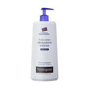 Neutrogena Crema Fluida Idratante Corpo 400 ml - Formula Norvegese con Glicerina per Pelle Secca, Delicatamente Profumata