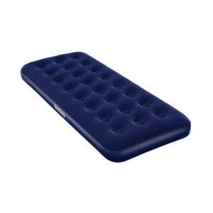 Bestway Materasso singolo gonfiabile floccato bestway in vinile blu 185x76x22 cm - cod. 67000