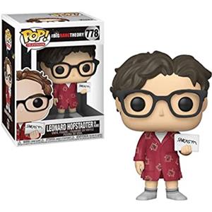 Funko Pop! TV: Leonard Hofstadter - Figura in Vinile da Collezione 9,5 cm - The Big Bang Theory - Merchandising Ufficiale