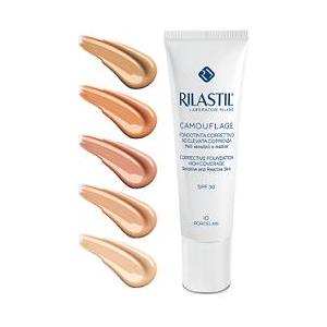 Rilastil Fondotinta Correttivo Cremoso SPF 30 - Elevata Coprenza e Massima Sfumabilità