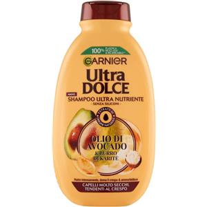 Garnier Shampoo Ultra Dolce Nutrizione Profonda con Olio di Avocado e Burro di Karité - 250 ml