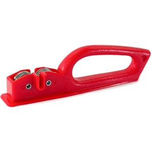 Rigamonti Affilacoltelli Diamant. Affilatore di coltelli manuale in polipropilene. Affilacoltelli per cucina. Per uso professionale e casalingo.