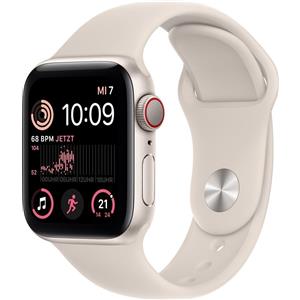 Apple Watch SE 40 mm (2022) | GPS + Cellular | Galassia | Cinturino Sport Galassia S/M - buono