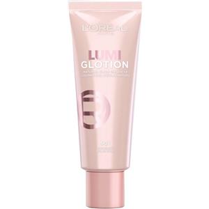 L'Oréal Paris Lumi Glotion Illuminante Liquido 901 Fair Glow - Idrata e Illumina con Burro di Karité e Glicerina, 40 ml