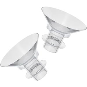 JOINPAYA Inserti Flangia Per Tiralatte 13mm in Silicone Riutilizzabili, Accessori Per Pompe Indossabili Per Allattamento Sicuro e Comodo, Kit 2 Pezzi Per Mamme in Allattamento
