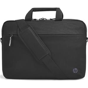 HP Professional, Borsa per Notebook fino a 14.1", Creata con Materiale Riciclato, Pass-through per il Trolley, Tasca RFID, Tasca Tracker Bluetooth, Nera