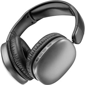 Music Sound MAXI3 Cuffie Wireless Over-ear, Cancellazione attiva del rumore, audio immersivo e cristallino, Fino a 35h di PLAYTIME NON STOP, Compatibile con tutti i dispositivi, Ricarica USB-C, Nero