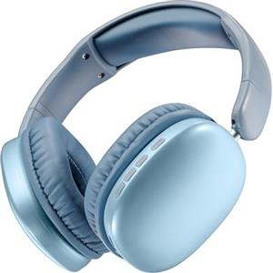 Music Sound MAXI3 Cuffie Wireless Over-ear, Cancellazione attiva del rumore, audio immersivo e cristallino, Fino a 35h di PLAYTIME NON STOP, Compatibile con tutti i dispositivi, Ricarica USB-C, Blu