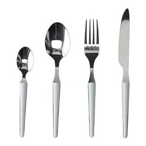 Tognana Zen, servizo 24 posate, acciaio, beige