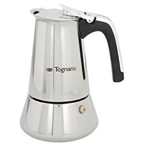 Tognana Riflex Caffettiera Moka Acciaio inossidabile, 2 Tazze