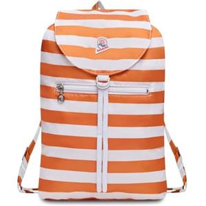 Invicta Zaino, MINISAC NEXT, Richiudibile e Tascabile, Viaggio & Tempo Libero, Zainetto Uomo Donna a Righe, ICONA, PACKABLE