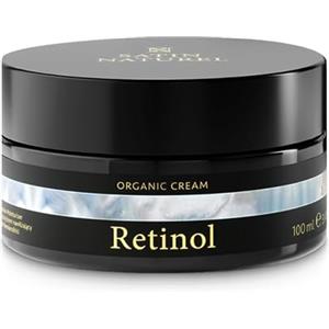 Satin Naturel Crema Idratante Viso 100 ml - con Retinolo Puro e Acido Salicilico Biologico - Crema Antirughe e Antimacchie Naturale - Trattamento Viso Vegano per Viso e Contorno Occhi