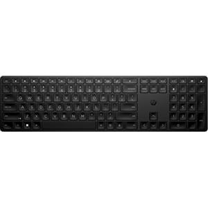 HP 450 Tastiera Wireless, Connessione con Dongle USB-A a 2,4 GHz, 20 Tasti Personalizzabili, Autonomia fino a 20 Mesi, Qwerty, Layout Italiano, Compatibile con Windows 10, 11 e macOS, Nera