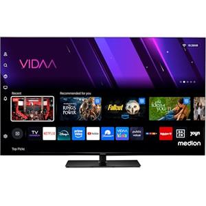 MEDION TV 43 pollici (107 cm) Smart TV (Dolby Vision HDR, VIDAA Store, DVB-T2 HD, DVB-C, DVB-S2, HEVC, Prime Video, Disney+, DAZN, HbbTV, PVR, Bluetooth, MD 843300)