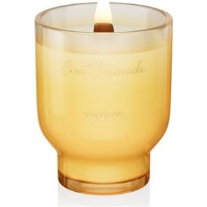 M&SENSE Grandi Candela Profumata 470g Torta di Carote e Formaggio con Stoppino Scoppiettante, 110H Dura, Cera di Soia Non Tossico Candele, Vetro Design Room Decor, Regalo di Lusso per Donne/Natale