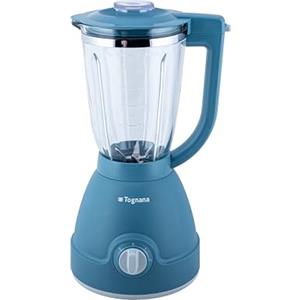 Tognana Iridea, Frullatore Elettrico, Vetro-Plastica-Acciaio Inox, Carta da Zucchero