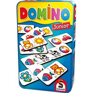 Schmidt Domino Junior, Gioco da Viaggio, Colore Multicolore, 51240