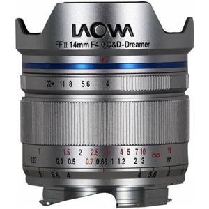 Laowa Obiettivo Grandangolo 14mm f/4 Zero Distortion Argento
