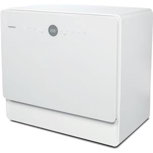 MEDION Mini Lavastoviglie DWT50 (lavastoviglie da tavolo, lavastoviglie, 5 coperti, funziona con/senza collegamento all'acqua, funzione secchio, profondità 35 cm, 7 programmi di pulizia
