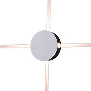 V-TAC Lampada da Muro LED 4W Rotonda IP65 Bianco 4000K Alta Luminosità