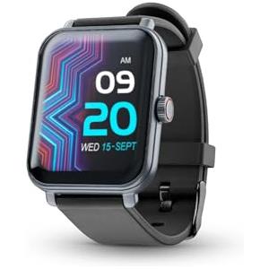 cellularline - ION PRO SQUARE - Smartwatch Bluetooth® con app - 1.83" - Risposta alle Chiamate - Waterproof e Dustproof - Monitoraggio Attività Fisica - Funziona con App ION - Nero