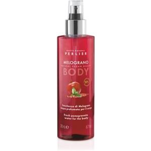 Perlier Acqua Profumata Corpo Melograno, Acqua Corpo, Fragranza Fruttata Delicata e Avvolgente, Profumo Donna Delicato per Uso Quotidiano, 200 ml