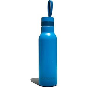 Muitomas Borraccia Termica 500ml, Leggera e Portatile in Acciaio, Design Elegante con Chiusura Ermetica, Colore Blu Ottanio