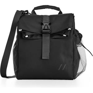 Muitomas, Borsa Termica Efficiente con Tasca Esterna, Materiale Resistente, Capacità di 8 L, Colore Nero