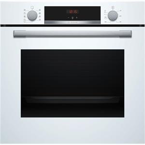 Bosch HBA534BW3, Forno da incasso, EcoClean: pulizia della parete posteriore senza alcun detergente, Display LED Rosso,Bianco, 60 x 60 cm