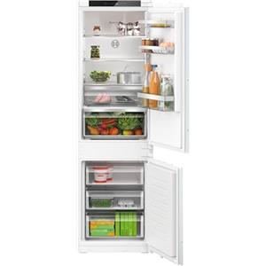Bosch KIN862SE0, Serie 4, Frigorifero combinato da incasso, Total No Frost, VitaFresh XXL, Luce LED, Cerniera a traino, 177.2x54.1 cm