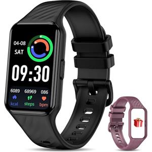 IOWODO Smartwatch Uomo Donna, 1.47" Orologio Intelligente Chiamate Bluetooth Fitness, 24H Smart Watch Monitor del SpO2/ Sonno, 100 modalità Sportive, IP68 Fitness Tracker per Android iOS