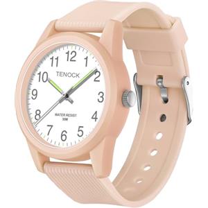 TENOCK OROLOGI PER BAMBINI PER RAGAZZI RAGAZZE L'APPRENDIMENTO DEL TEMPO 50M IMPERMEABILE OROLOGIO PER BAMBINI FACILE DA LEGGERE PER ETÀ 4-12 BAMBINI GRANDI REGALI DI COMPLEANNO (Rosa)