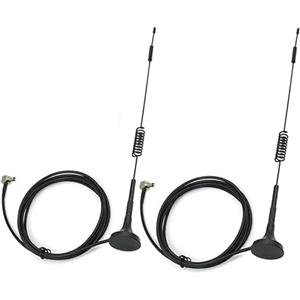 TREADALT-TEC 10dBi Esterna 4G LTE 5G Dual TS9 Antenna Magnetica per Netgear AT & T Nighthawk M6 MR6110 MR6500 M5 MR5100 MR5200 M1 MR1100 Verizon Jetpack 8800L MiFi Hotspot Netgear LB1120 Router, Slin. kdsco