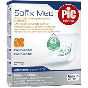 Pikdare Spa Cerotto Post-Operatorio Soffix Med 10x10 cm - Assorbente e Antibatterico