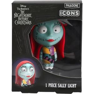 Paladone Sally Icon Light - Lampada da collezione a forma di Sally di Nightmare Before Christmas, altezza 10-11 cm, alimentata a batteria