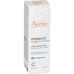 Avène Hydrance Crema Idratante SPF30 40 ml - Idratazione Intensa e Protezione per Pelli Sensibili