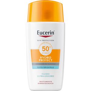 Eucerin Fluido Viso Ultra-Leggero SPF 50 50ml - Protezione Solare con Idratazione Intensa