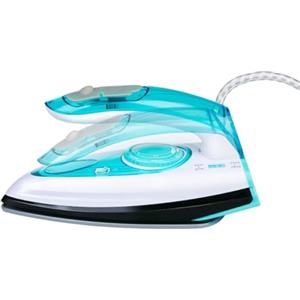 alpina Ferro da Stiro da Viaggio SL-9990B2 - Ferro Vapore con Getto di Vapore - Ferro Compatto Pieghevole con Doppio Voltaggio - Mini Ferro 750-1200W