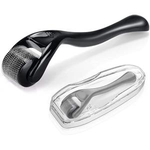 JurciCat Dermaroller Derma roller Dermaroller capelli Dermaroller viso con 540 aghi Per la cura della pelle del viso barba anti-invecchiamento antirughe cicatrice rimozione