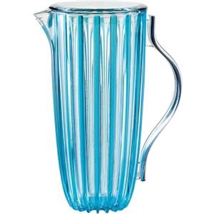 Guzzini - Caraffa con coperchio in bio-based plastic, azzurro, DOLCEVITA