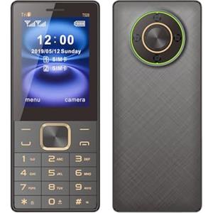 McMgc sbloccato 2,8 Pollici telefono per Anziani, Grande Tastiera, Suono Forte, Tripla SIM Card Telefono Cellulare(Nero)