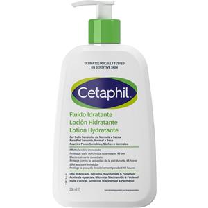 Cetaphil Fluido Idratante 237ml - Idratazione Intensa per Pelle Normale, Secca e Sensibile con Olio di Avocado e Vitamine