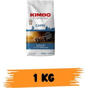 Kimbo Caffè In Grani Miscela Capri 1kg - Gusto Intenso e Aromi Delicati