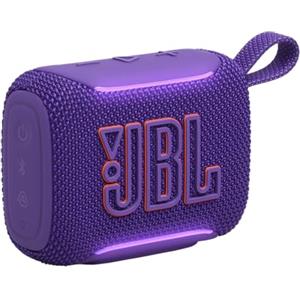JBL Go 5, Altoparlante Bluetooth Ultraportatile, Impermeabile, Viola | Potente JBL Pro Sound, AirTouch Pairing, Auracast, Illuminazione Ambient Edge, Bluetooth 6.0 e fino a 10 Ore di Autonomia